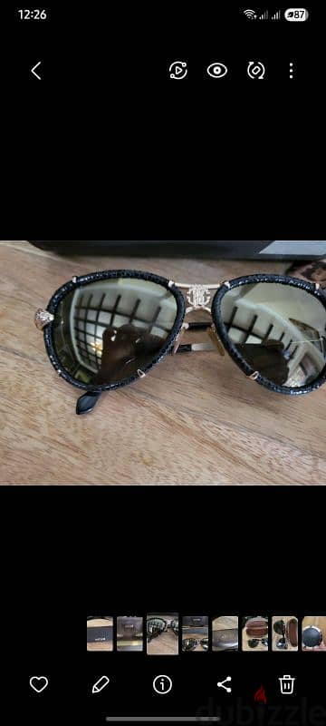 Roberto Cavali Mebsuta Sunglasses- L. E 4000