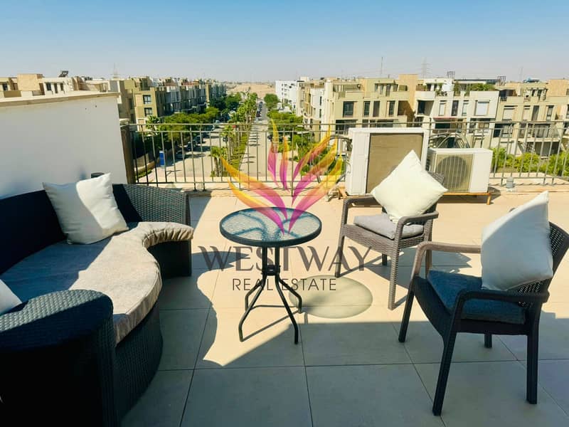 1 Bedrooms 30 sq.M Apartment for rent 30,000 EGP in The Courtyards Compound, Sheikh Zayed