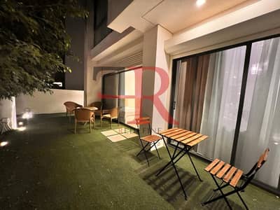 Apartment  for rent with private garden  in lake view compound new cairo