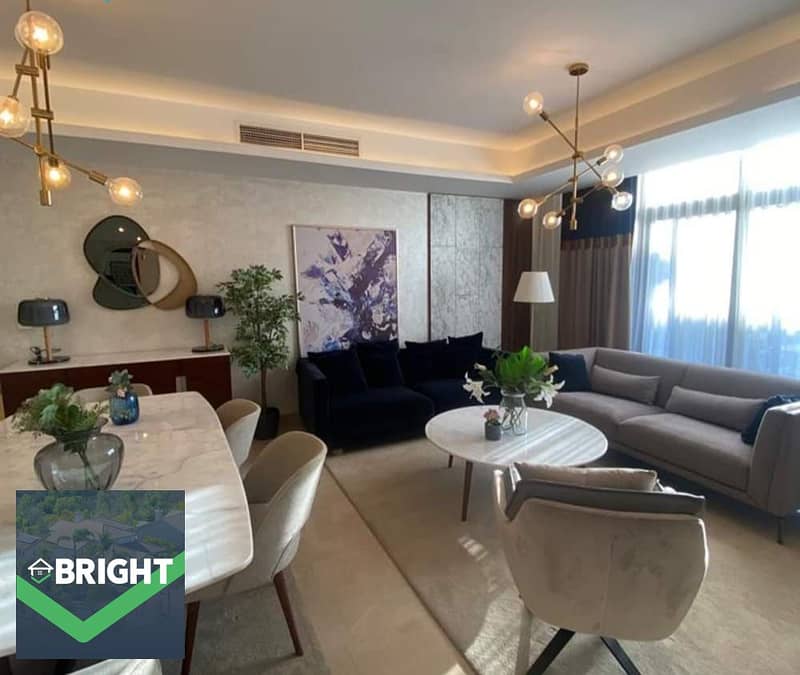 2 Bedrooms 176 sq.M Apartment for rent 16,000 EGP in Capital Gardens, Mostakbal City