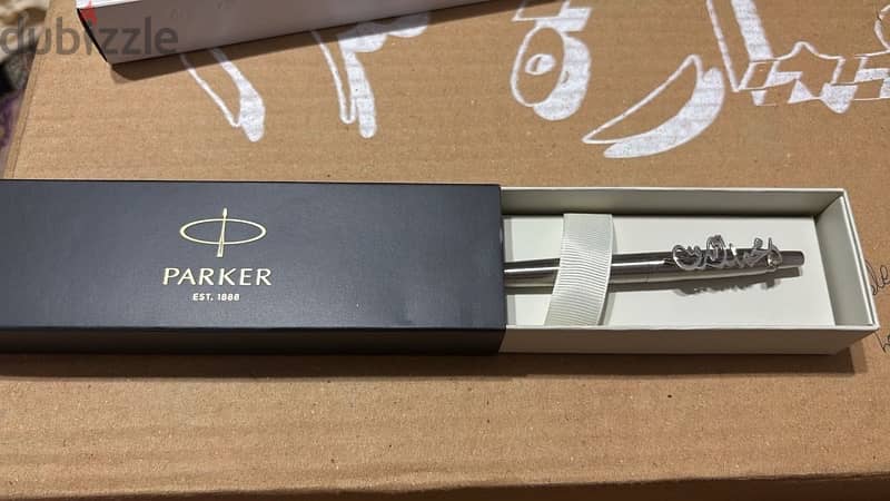 Original PARKER Pen with Pure Silver Tag 3