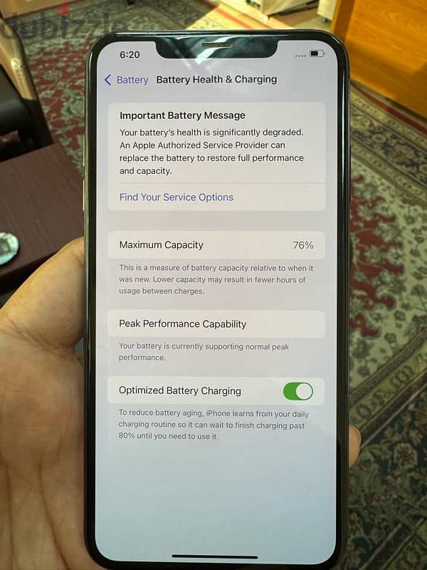 iphone xs max 256 like new 2