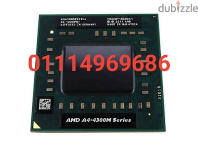 بروسيسورات AMD A4 للاب توب