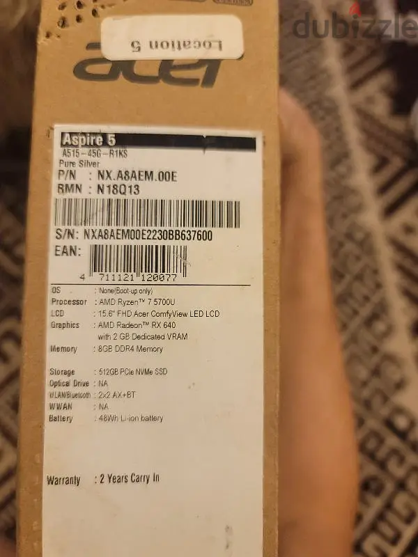 أيسر أسباير 5 A515 جديد64993148354179127