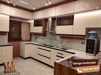 مطبخ | مطابخ بسعر المصنع خامات ممتازة | متاح التقسيط - 5500 للمتر