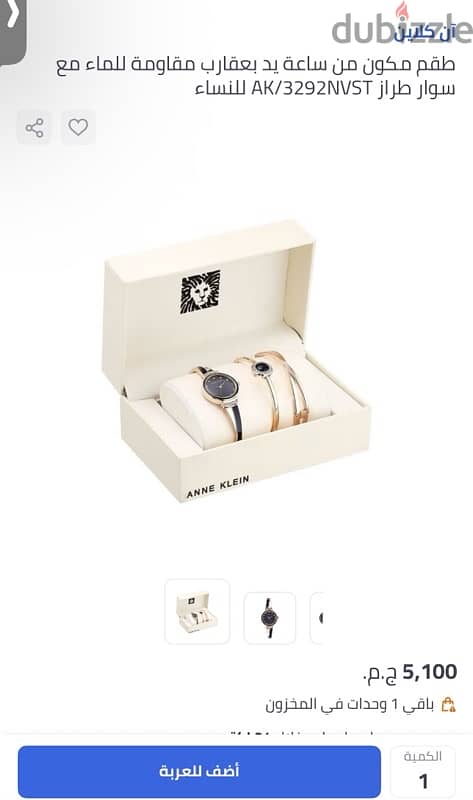 Anne Klein ساعة 1