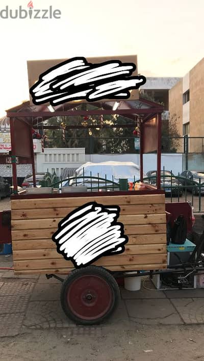 تروسيكل مشروع شباب مأكولات او مشروبات