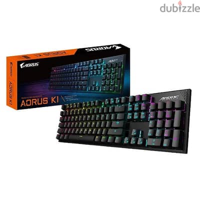 Gigabyte AORUS K1 Mechanical Gaming Keyboard MX Cherry RED Switch RGB