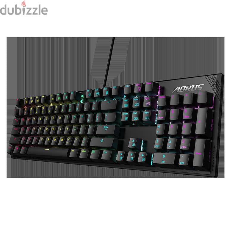 Gigabyte AORUS K1 Mechanical Gaming Keyboard MX Cherry RED Switch RGB 2
