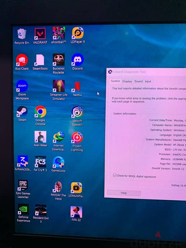 Laptop Hp 15 Hewlett packard 5