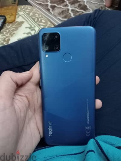 realme c15 للبيع بحاله ممتازه +كفر خاص به