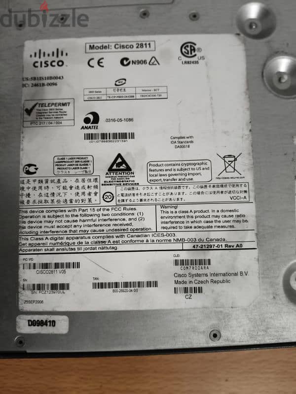 Cisco 2800 series 2811 2
