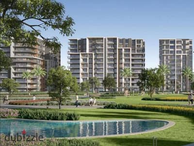 شقه بتشطيب راقى بالتكييفات بتطل على ZED PARK - موقع مميز بجوار كومباوند الربوه