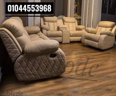 طقم انتريه ليزي بوي مستورد بالكامل-طقم استقبال ليزي بوي-Lazy boy