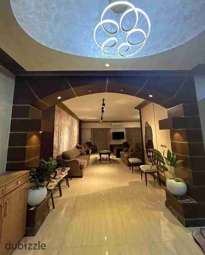 Villa for rent fully furnished and air-conditioned, ultra super lux finish, modern furniture