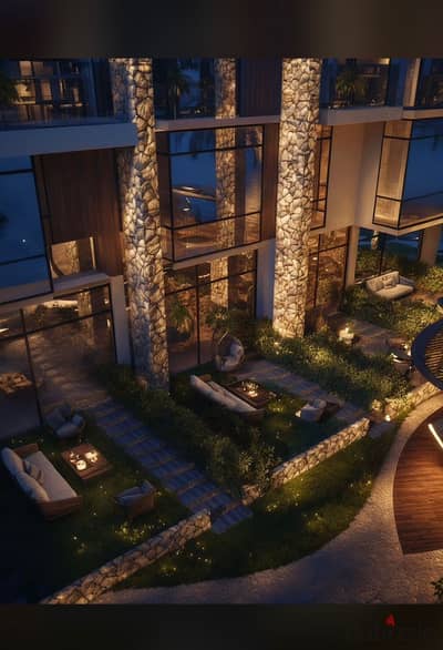 فرصة Loft Villa متشطبة للبيع بسعر لن يتكرر وبمقدم 10% فقط فر ارقى Resort في الساحل الشمالي