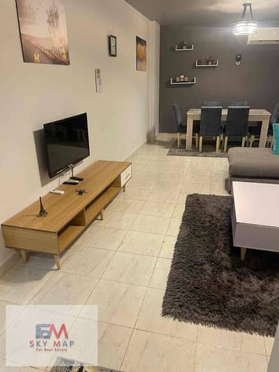 For rent, a furnished apartment with hotel-style furnishings in Madinty