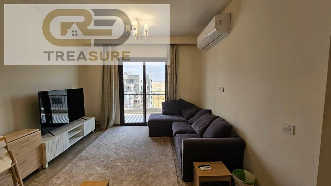 1 Bedrooms 80 sq.M Apartment for rent 38,000 EGP in District 5 Compound, 5th Settlement