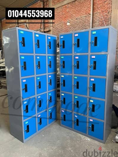 Locker لوكر معدن صاج مطلي اليكتروستاتيك ضد الصدأ متاح معاينه مجانيه