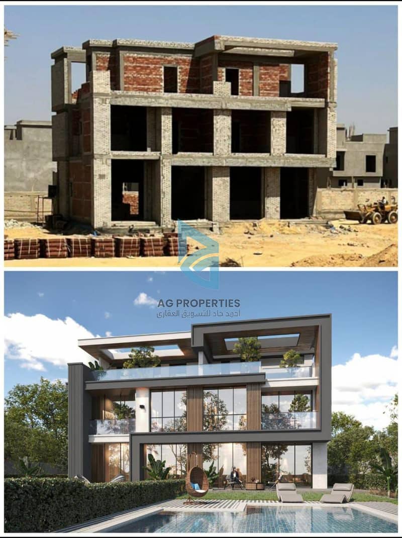 6 Bedrooms 285 sq.M Twinhouse for sale 19,000,000 EGP in Menorca, Sheikh Zayed