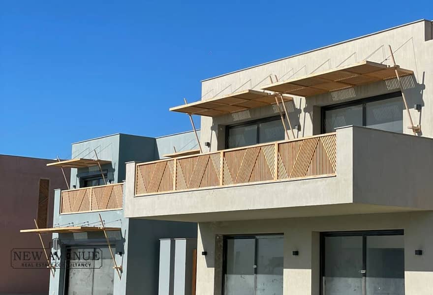 twin house villa fifth row from the sea and lagoon view fully finished ...
