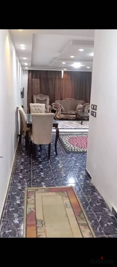 Furnished apartment 3 rooms near City Stars for daily rent for families