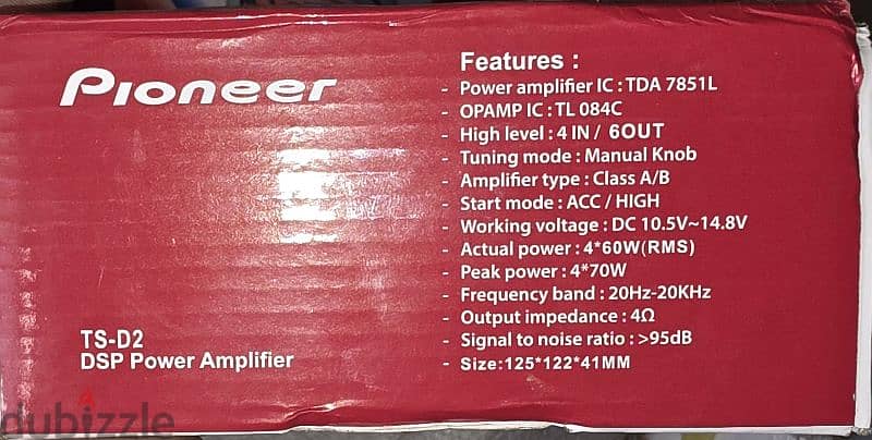 DSP PIONEER TS-D1 4