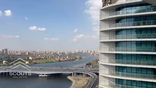 سويت فندقي فاخر على كورنيش النيل فى المعادي فى ابراج نايل بيرل بجوار هيلتون  و ريفي دي نيل - Nile Pearl Maadi Hilton