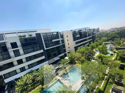 Apartment for sale in Water Way, Fifth Settlement * Resale * Fully finished with air conditioners and private garage in the most upscale compound in t
