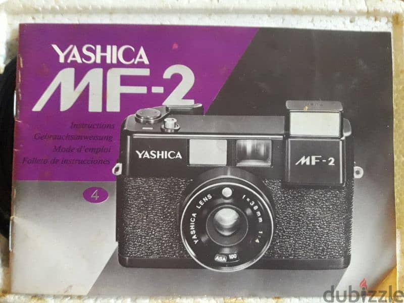 كاميرا YASHICA MF-2 يابانى 3