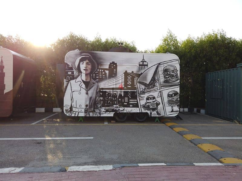 رسم جدارى احترافى 6