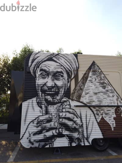 رسم جرافيتى احترافى