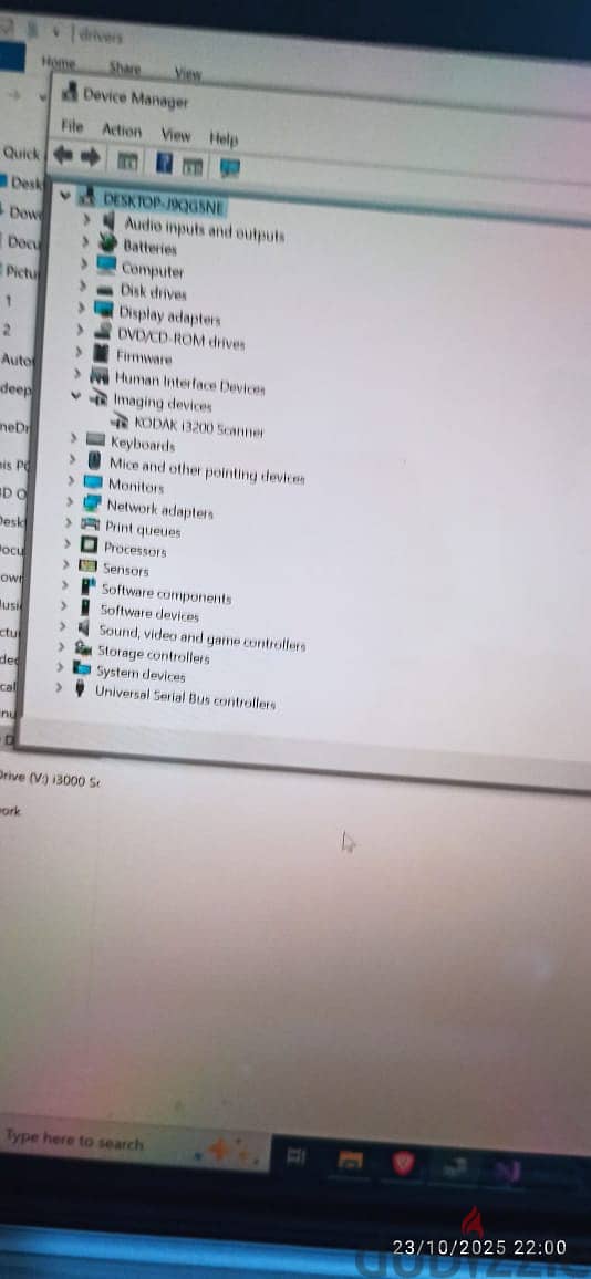 kodak scanner I3200 A3 new - used 5