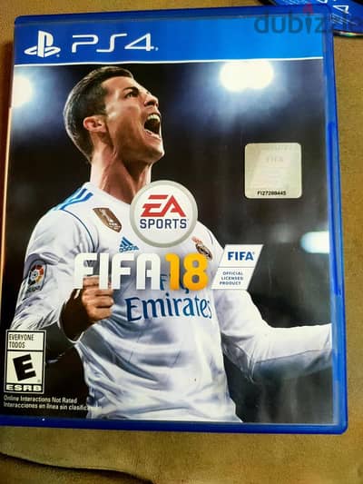 اسطوانه لعبه( FIFA18 -ps4)