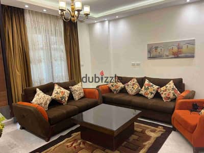 Furnished for rent in Madinaty, modern furniture, two fully air-conditioned rooms