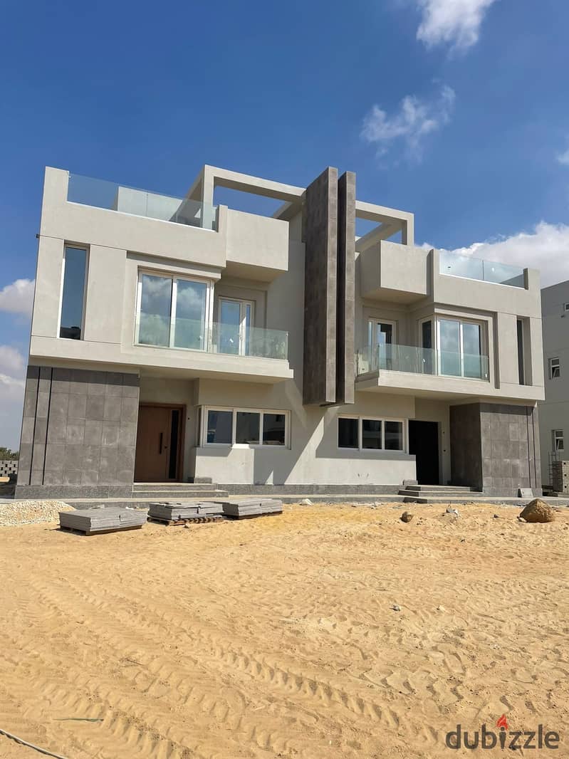 6 Bedrooms 286 sq.M Twinhouse for sale 10,800,000 EGP in Zayed Dunes Compound, Sheikh Zayed