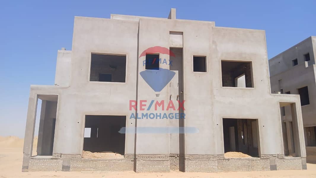 6 Bedrooms 280 sq.M Twinhouse for sale 15,136,875 EGP in Naia West Compound, Sheikh Zayed