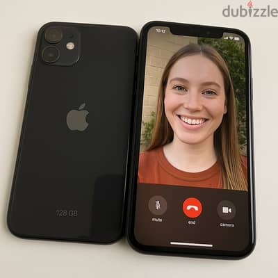 iPhone 11  with facetime 128 Gb black