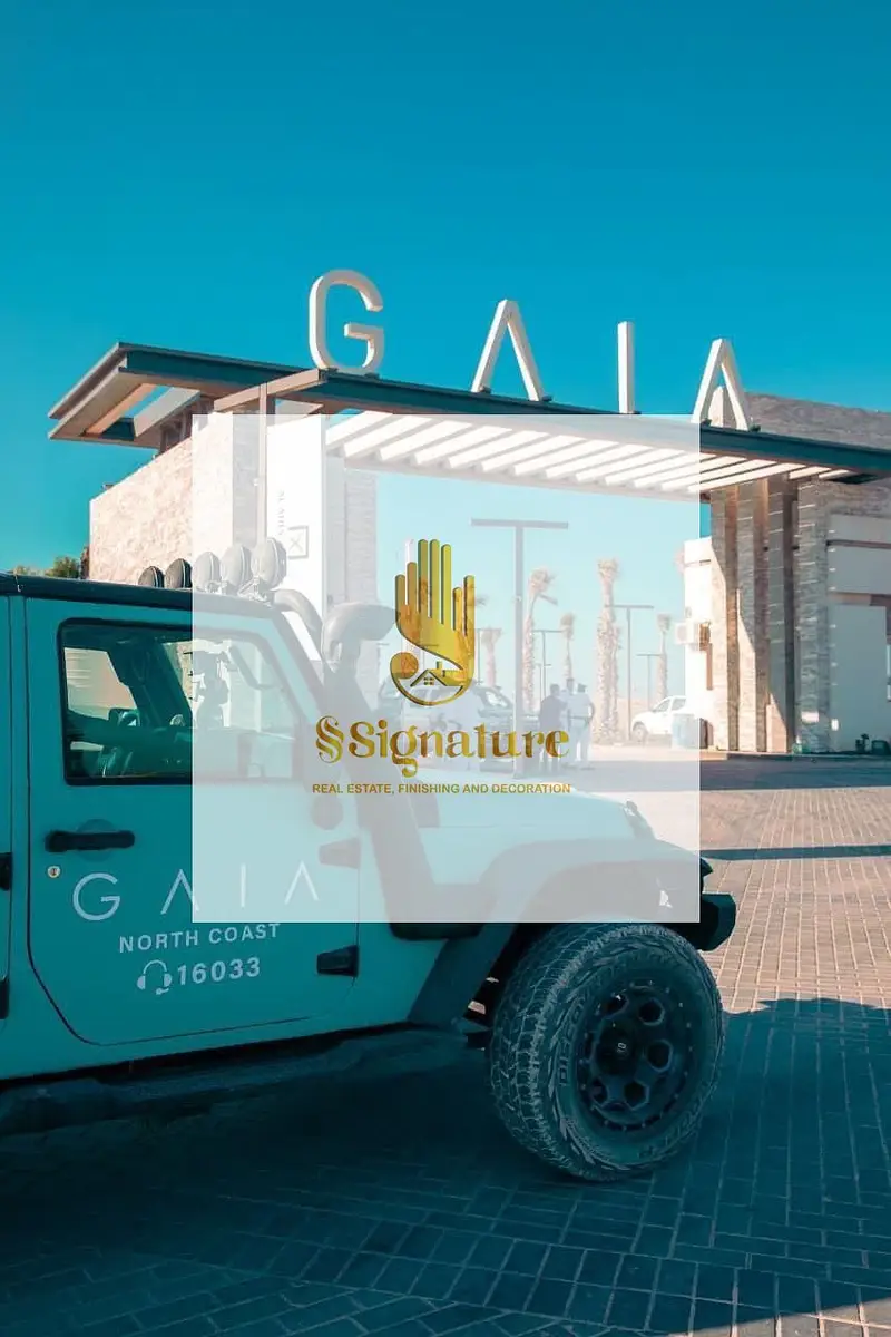 Ground floor duplex with a garden at a bargain price, prime location, double view, close to the sea, fully finished in Gaia, North Coast, Ras El Hekma
