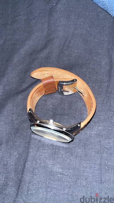 Police Brown Leather Watch