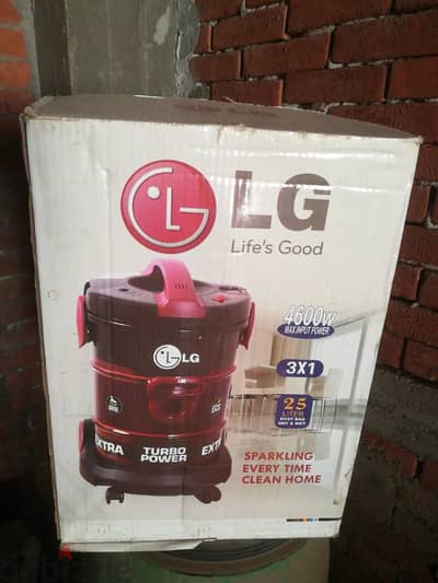 مكنسه Lg برميل  جديده 4600وات
