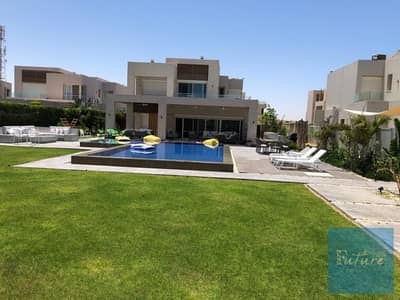 فيلا فاخرة للبيع في هايسيندا باي –  تشطيب كامل Fully Finished بأعلى جودة وتشطيبات راقية.  المساحة المبنية (BUA): 350 م²  مساحة الأرض: 1,150 م²  4