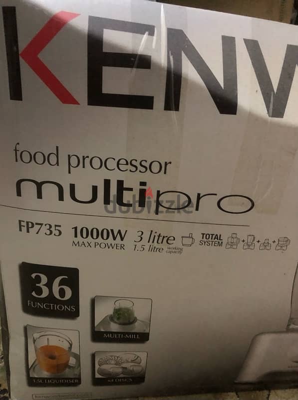 Kenwood ,FP735, Multi Pro 36 function 2