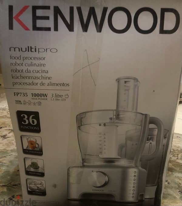 Kenwood ,FP735, Multi Pro 36 function 4