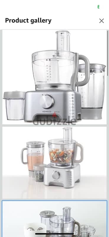 Kenwood ,FP735, Multi Pro 36 function 9