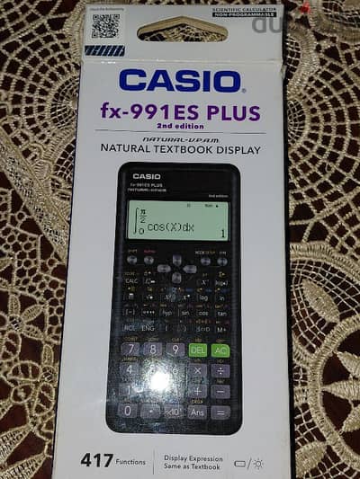 آله حاسبه تايلاندي اصليه Casio fx-991ES plus 2nd Edition