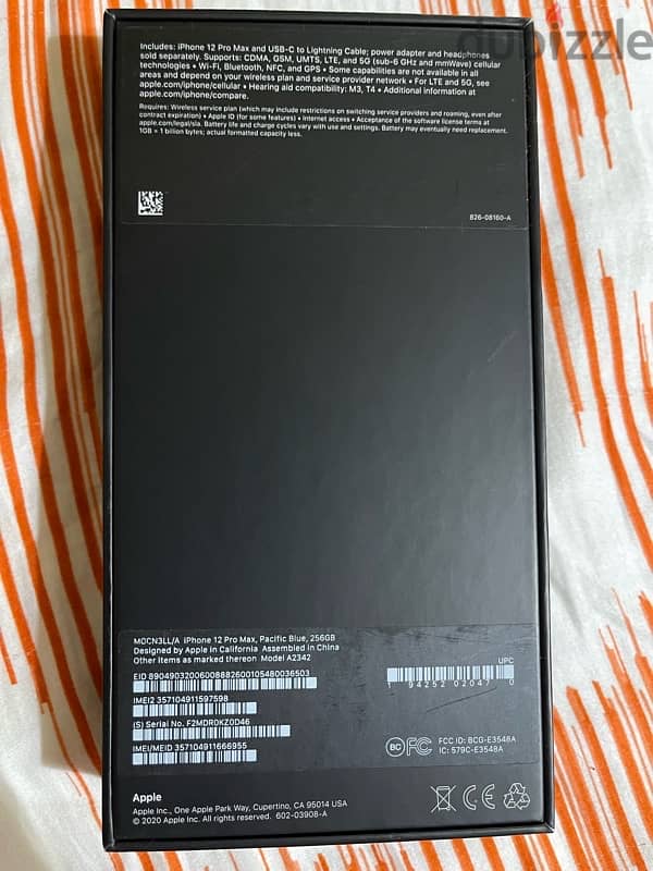 iphone 12 pro max 256G 2