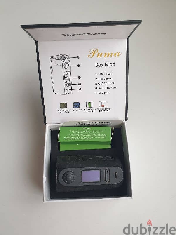 Vaporesso Storm Puma MOD + 1