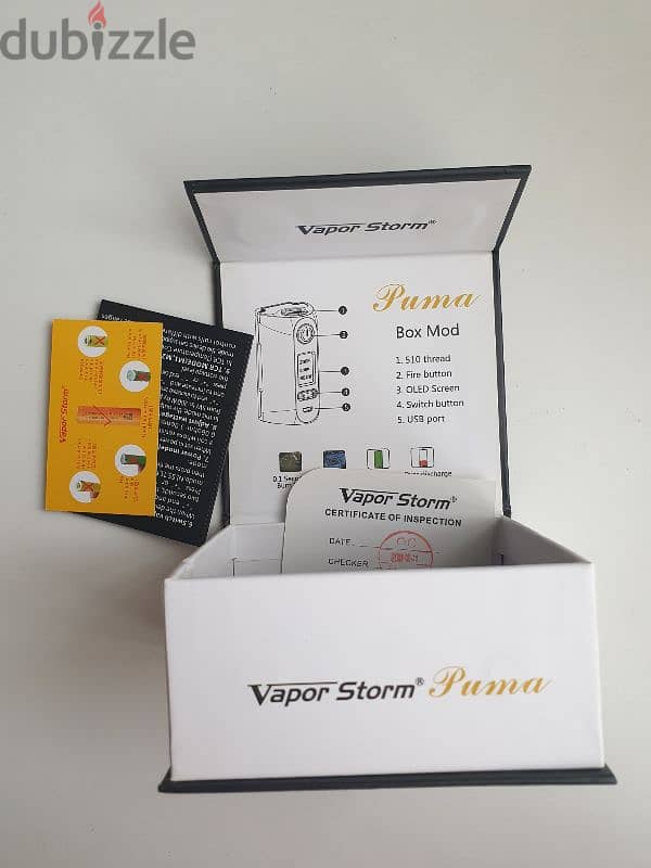 Vaporesso Storm Puma MOD + 4