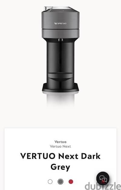 Nespresso vertuo Next